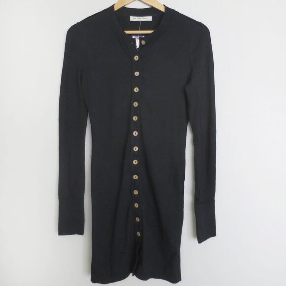 We The Free People Gia Cardi Black Size XS - Picture 5 of 13